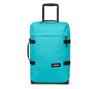 Eastpak Tranverz S Kabinentrolley 42L (51 x 32,5 x 24 cm), robuster Koffer mit Rollen, leichtes Handgepäck mit 2 Fächern, Teleskopgriff & TSA-Schloss - Waterfall Blue