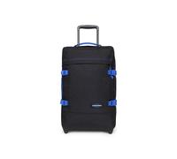 Eastpak TRANVERZ S, Kleiner Reisetrolley, Kontrast Black Blue (blau), 42L, Rollkoffer mit 2 Rädern und TSA-Schloss