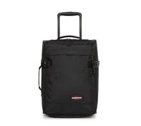 EASTPAK Tranverz XXS Kabinenkoffer (45 x 32 x 20 cm), Leichter Handgepäck Trolley mit Rollen, TSA-Schloss & Doppelfach, Wasserabweisender Reisekoffer - Black
