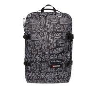 Eastpak Travel-Rucksack Travelpack Keith Haring (42 Liter, mit Laptopfach) schwarz/weiss