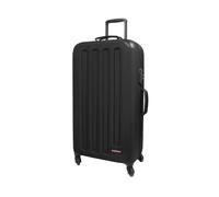 Eastpak TRANZSHELL L, Großer Reisetrolley, Black (schwarz), 75L, Rollkoffer mit 4 Rädern und TSA-Schloss