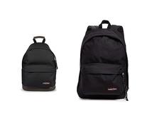 EASTPAK WYOMING Rucksack, 40 cm, 24 L, Schwarz (Black) & OUT OF OFFICE Rucksack, 44 cm, 27 L, Schwarz (Black)