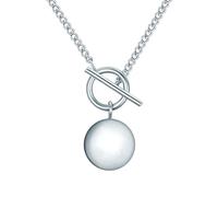 Eastside Damen Kette aus Edelstahl - Edelstahlhalskette silber Panzerkette