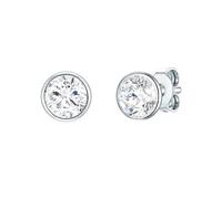 Eastside - Ohrstecker Edelstahl Zirkonia in Silber Ohrringe Damen