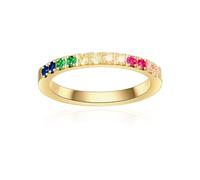 Eastside - Ring Edelstahl Zirkonia in Gelbgold Ringe Damen