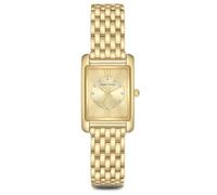 Eastside Damen Uhr analog Quarzwerk mit Metall-Legierung Armband gelbgold 10080149