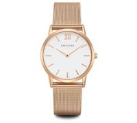 Eastside Damen Uhr analog Japanisches Quarzwerk mit Edelstahl Armband roségold 3 ATM 10080027