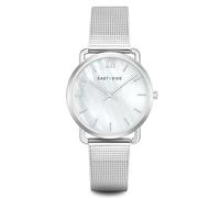 Eastside Damen Uhr analog Japanisches Quarzwerk mit Edelstahl Armband Silber 3 ATM 10080045