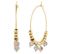 Eastside Ohrringe aus Edelstahl in Gelbgold 37,1 mm Damen