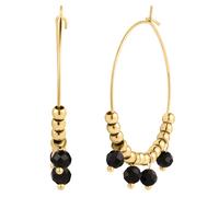 Eastside Ohrringe aus Edelstahl in Gelbgold 37,1 mm Damen
