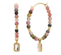Eastside Ohrringe aus Edelstahl in Gelbgold 39,8 mm Damen