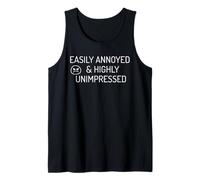 Easy Annoyed Curmudgeon Day Tank Top