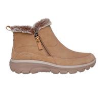 Skechers Easy Going - Cool Zip! 167862-TAN, Damen, Winterschuhe,Schneestiefel, Tan Suede, 40 EU