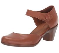 Easy Spirit Clarice Mary Jane Pumps für Damen, Braun 210, 42 EU Weit