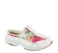 Easy Spirit Damen Traveltime Pantoletten, White-Bloom-Multi, 9 X-Wide