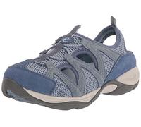 Easy Spirit Women's TRAVELTIME304 Clog, Blue, 7 E US