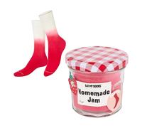 EAT MY SOCKS - Originelle und lustige Socken - Marmeladenglas-Design - High Top Socken - Komfort und Haltbarkeit - Ideal für Männer und Frauen - Größen 36 bis 45-1 Paar