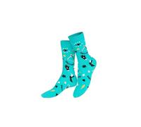 eat my socks - Socken - Sternzeichen Schütze cyan - Gr. - OS