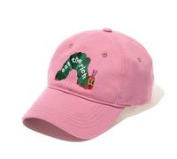 Eat The Rich Hungry Caterpillar Hat Baseball Cap Adjustable Embroidered Trucker Hat for Men Women., Pink, 7 3/8