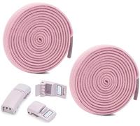 Eazylife Schnürsenkel, magnetische Schnürsenkel, kein Binden der Schnürsenkel, Metallverschluss, für Kinder und Erwachsene, für Sneaker, Sportschuhe, Wanderschuhe... (Rosa)