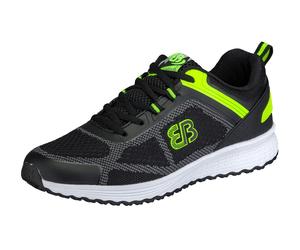 Eb Herrenschuhe Sportliche Schnürer schwarz/lemon schwarz/lemon - Gr. - 39
