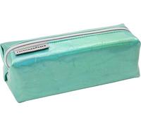 Eberhard Faber 577414 - Jumbo Schlamperbox Shiny Grün, Schüleretui für Jungen und Mädchen, ohne Inhalt