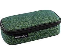 Eberhard Faber 577431 X-Style Pro Jumbo Schlamperbox in Grün-Blau, mit Reißverschluss, Hauptfach, Innenfach und Innenklappe mit Stiftschlaufen und Geodreieck-Halterung, für Vorschule und Schule