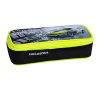 Eberhard Faber 577575 - Schlampermäppchen Race Car leer, Federmäppchen mit großem Hauptfach und Innentasche