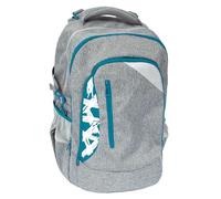 EBERHARD FABER 577630 - Schulrucksack petrol, X-Style, 30 Liter Volumen, Schultasche für Jungen und Mädchen