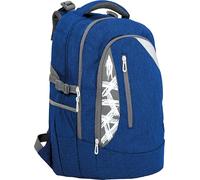 EBERHARD FABER 577636 - Schulrucksack X-Style blau, ergonomischer Rucksack mit 30 L Volumen, Schultasche für Kinder & Jugendliche