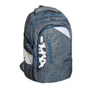 EBERHARD FABER 577644 - Schulrucksack mash dark blue, X-Style Pro, 30 Liter Volumen, Schultasche für Jungen und Mädchen