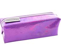 Eberhard Faber - Jumbo Schlamperbox Shiny Lila | Schüleretui für Jungen und Mädchen, ohne Inhalt