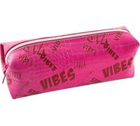 Eberhard Faber - Schlamperbox Vibes Pink | Eckiges Federmäppchen für Stifte, Schulbedarf und Bürozubehör im modernen Design