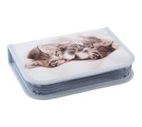 Faber-Castell - EBERHARD FABER Schüleretui Katze 42-teilig befüllt