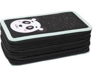 EBERHARD FABER Schüleretui Triple Decker Panda, 36-teilig aus Polyester, Maße: (B)188 x (T)115 x (H)71 mm, - 1 Stück (577475)