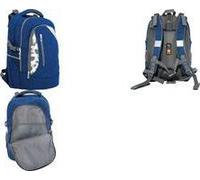 EBERHARD FABER Schulrucksack X-Style, jeansblau für Kinder/Teenager von 9 - 16 Jahren, aus Polyester, - 1 Stück (577636)