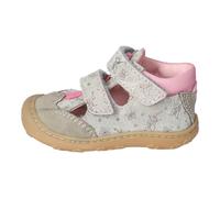 RICOSTA Mädchen Low-Top Sneaker EBI, Baby und Kleinkinder Lauflernschuhe, Weite: MITTEL, lose Einlage, Turnschuhe, eukalyptus/pink (531), 19 EU