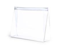 eBuyGB Liquids Travel Toiletries Cosmetic Luggage Pouch PVC Wash Bag Organiser, Pack of 10