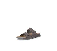 Ecco Cozmo Herren Pantolette grau steel Klett 500904 - Größe 45
