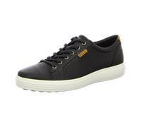 Ecco M Soft 7 Black, Größe EU 47 - Herren Freizeitschuh, Farbe Schwarz
