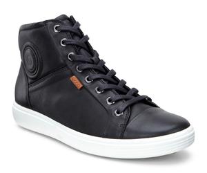 Ecco - 430023/01001 - ECCO WOMENS SOFT 7 HIGH TOP - Schwarz 39