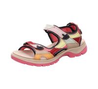 Ecco Sandale Offroad 822213 Damen bunt-pink Patchwork Größe 38
