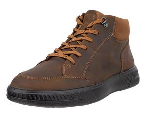 ECCO Alltag-Travelschuhe Move Ankle Boot (Premium-Leder) camelbraun Herren, Größe Euro (US) 44
