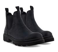 ECCO Alltagschuhe Grainer Chelsea Boot (Veloursleder, wasserabweisend) schwarz Herren, Größe Euro (US) 45