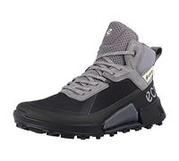 ECCO Wanderschuhe Biom 2.1 Mountain Mid GTX (Premium-Nubukleder, wasserdicht) schwarz/grau Damen, Größe Euro (US) 37