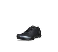 ECCO Biom AEX Herren-Sneaker, Schwarz/poliertes Silber, Größe 45