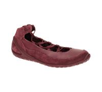 Ecco Biom Lite Schnür Ballerina Schuhe rot ruby 802453 für Damen, rot, Größe 36 EU