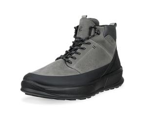 Ecco Byway Schuhe Stiefel grau schwarz Nubuck Waterproof 522864 für Herren, grau, Größe 47 EU