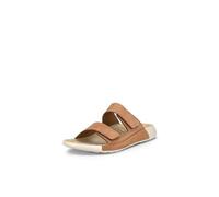 ECCO Sandale Cozmo Flat Damen braun/beige Größe 39