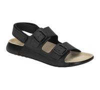 Ecco Cozmo Sandale Damen schwarz Nubuck 206903 - Größe 35